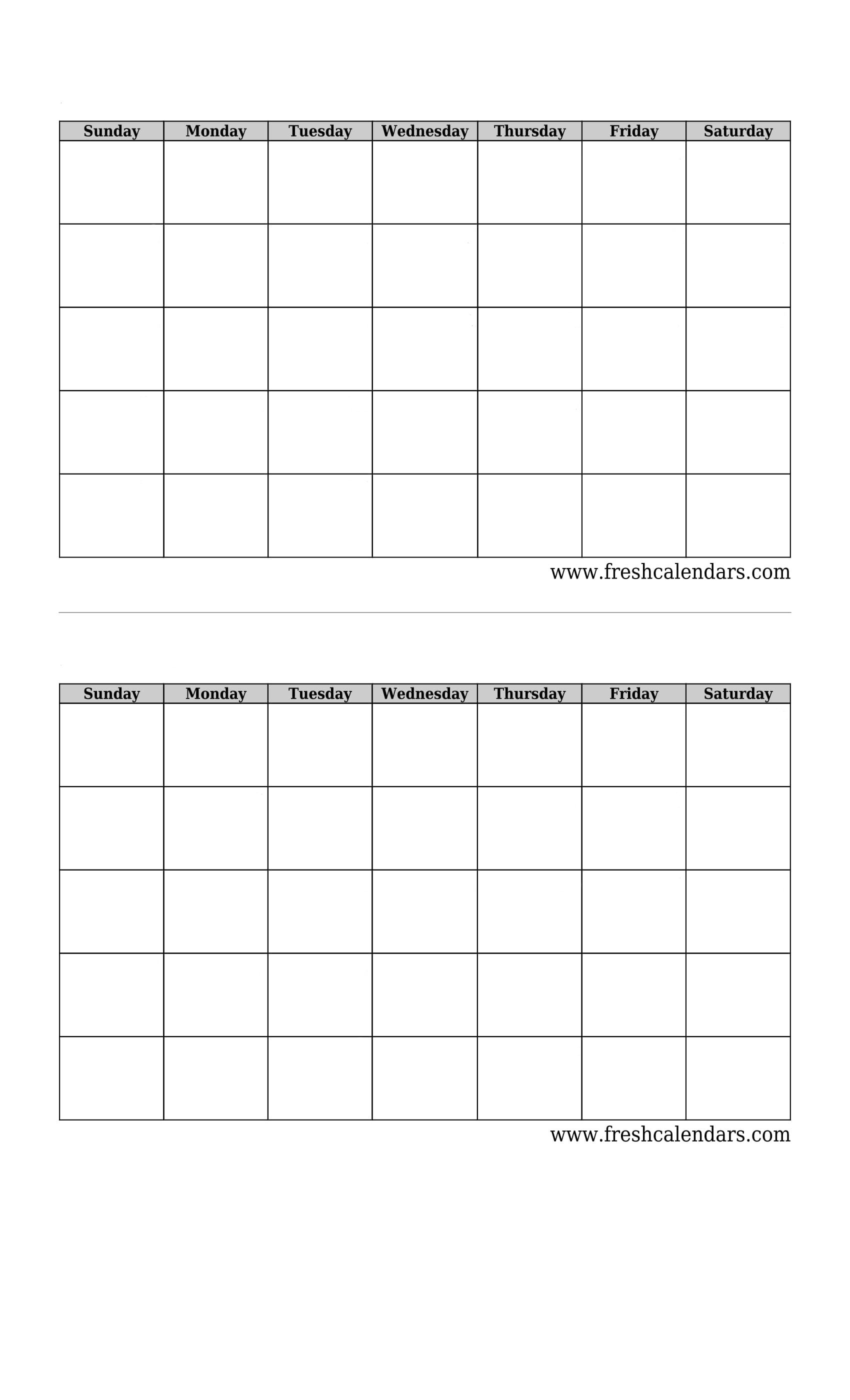 Blank Calendar: Wonderfully Printable 2019 Templates Blank Calendar By Month