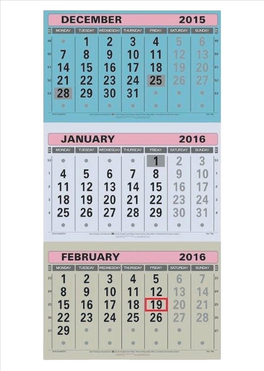 Calendar 3 Month View - Bgadv Calendar 3 Month View