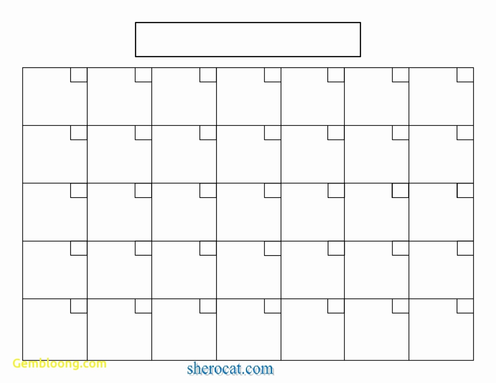 Calendar Schedule Template Plain Grid Best Of Free Blank Weekly Free Printable Monthly Calendar Grid