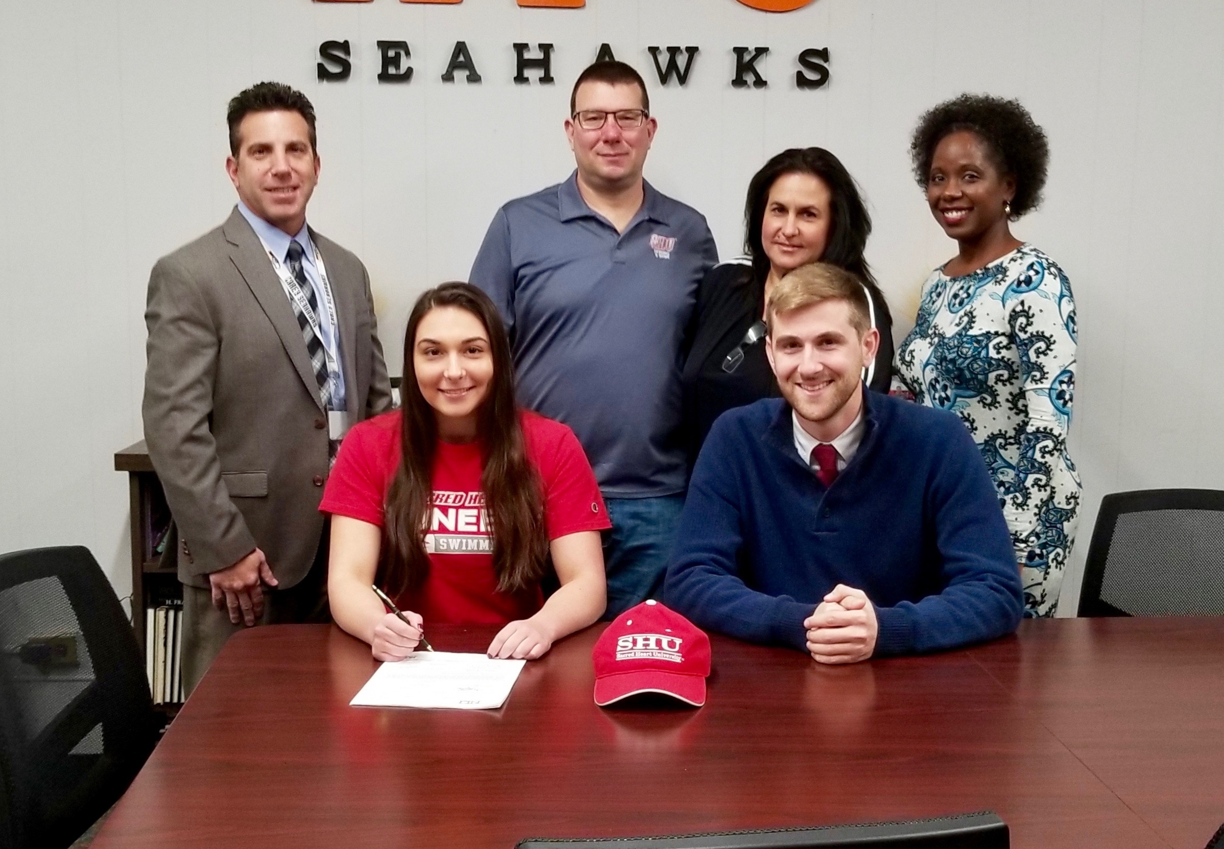 Carey Student-Swimmer Heads To Sacred Heart University - New Hyde H Frank Carey School Calendar