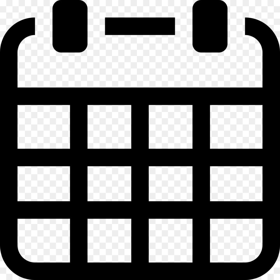 Computer Icons Calendar Clip Art - Save Vector Png Download - 2000 Calendar Icon Vector Png