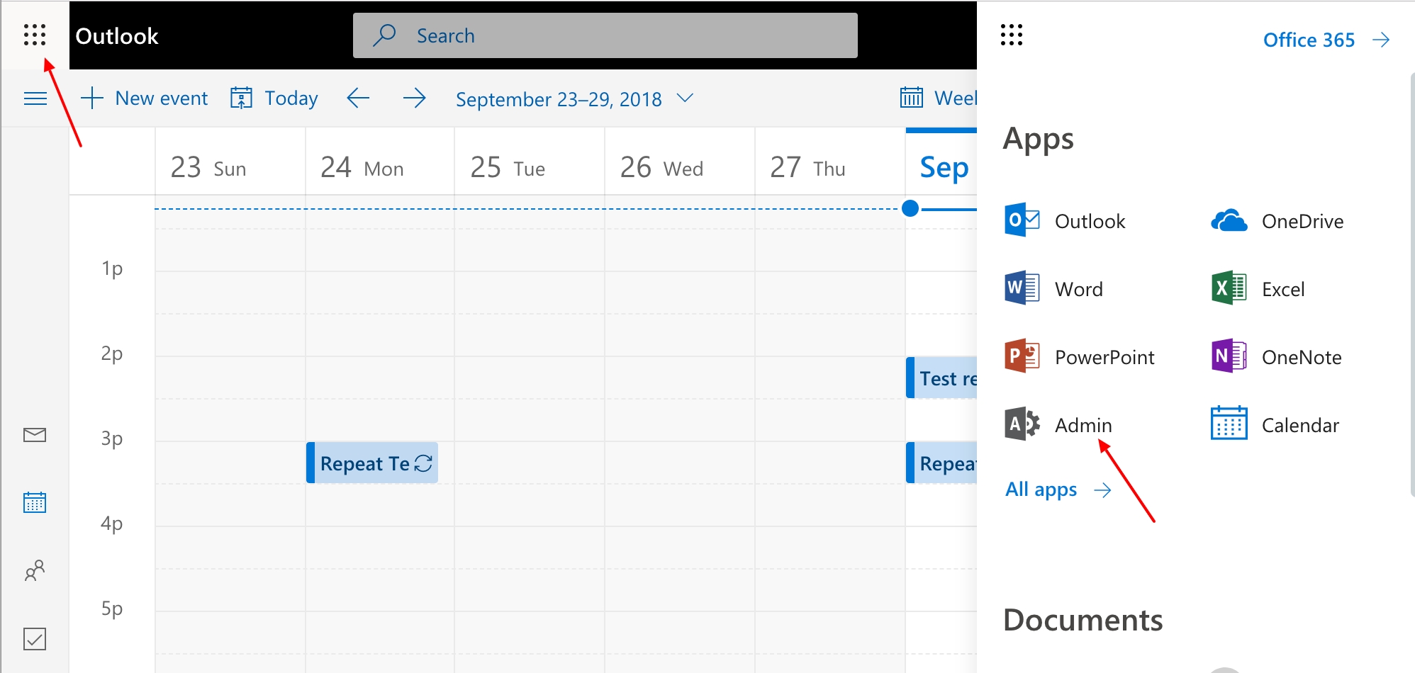 Create Meeting Room Calendars In Office 365 – Robin Help Center Printing Calendar From Office 365