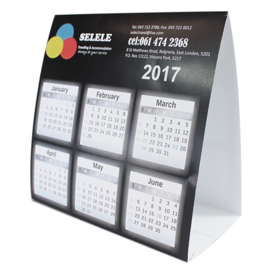 Custom Desk Calendars: Branded Promotional Desk Calendars | Brandability Calendar Printing Cape Town