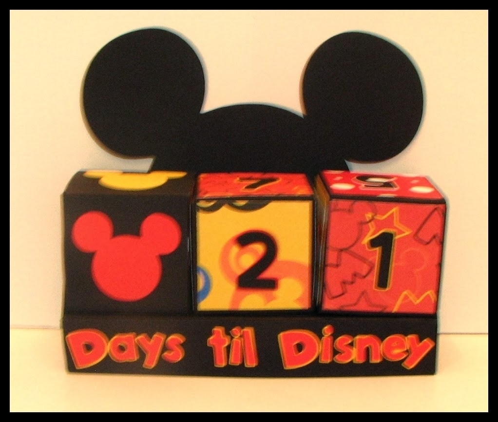 Disney Countdown Calendar Blocks • Printable Blank Calendar Template Disney Countdown Calendar App