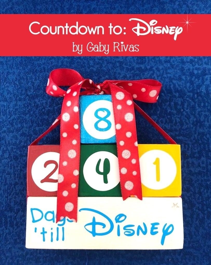 Disney Countdown Calendar Blocks • Printable Blank Calendar Template Disney Countdown Calendar App