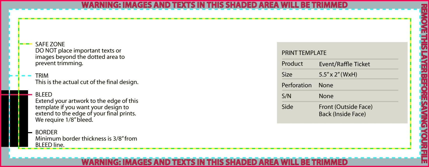 Event Tickets - Custom Ticket Printing | Nextdayflyers Calendar Raffle Ticket Printing