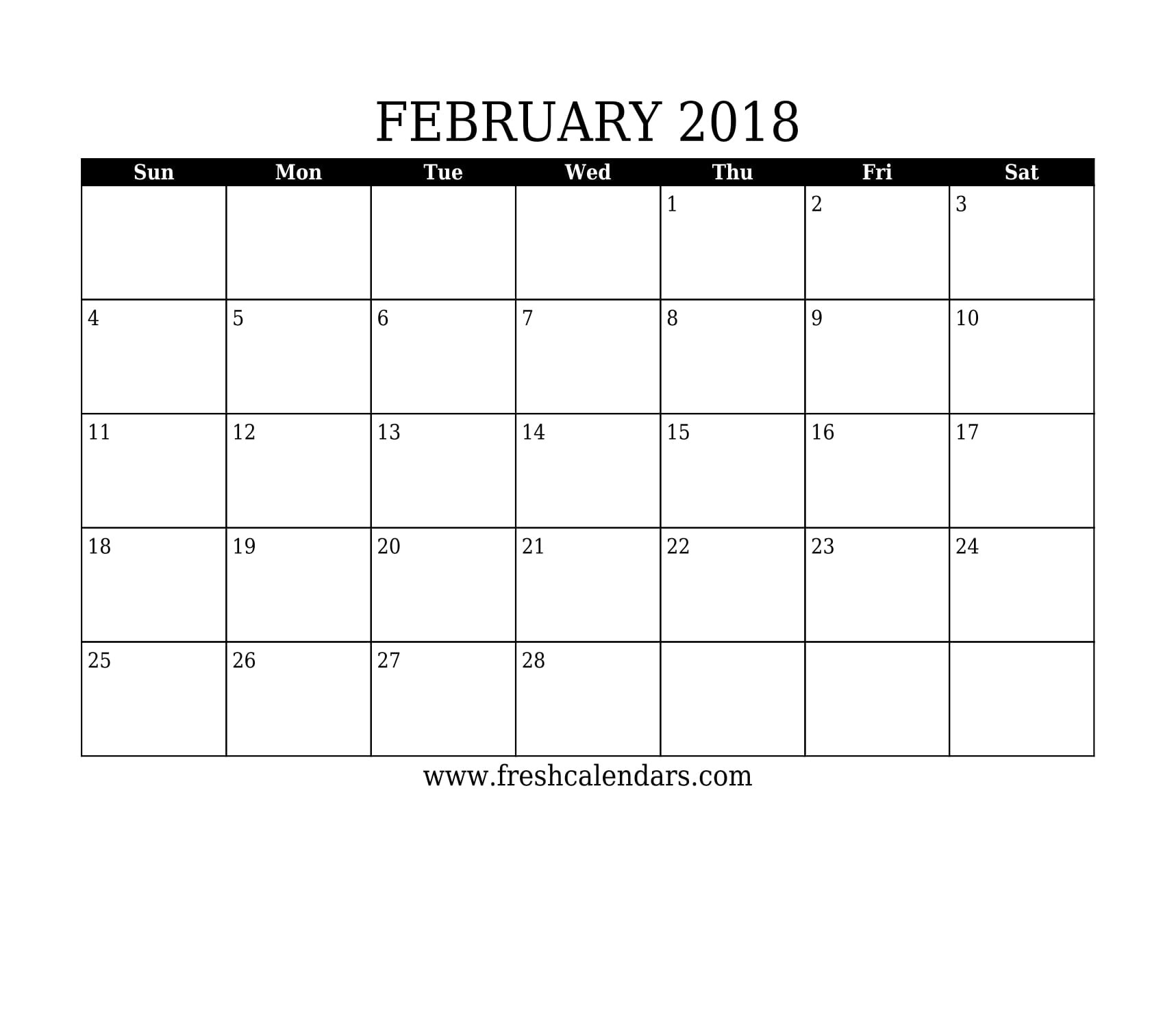 February Printable Calendar Templates Throughout X Template Cute 11 11X17 Calendar Template Word