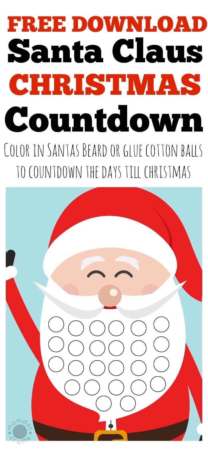 Free Christmas Countdown Calendar - | Kid Blogger Network Activities Calendar Countdown Free Download