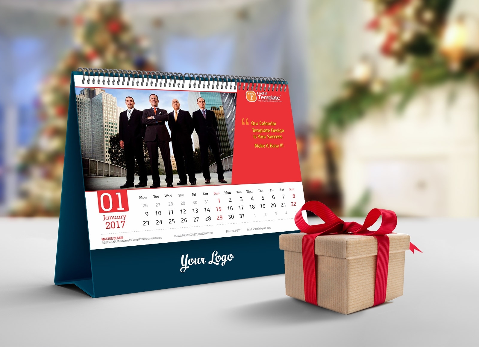 Free Desk Calendar Mockup Psd 2018 - Good Mockups How To Make A Calendar Template In Photoshop