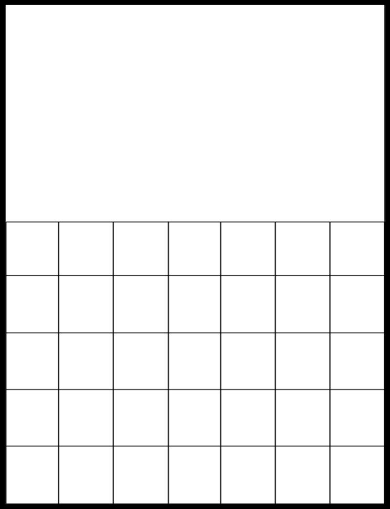 Free Printable Blank Calendar Grids | Schooling At Home | Pinterest Free Blank Calendar Grid