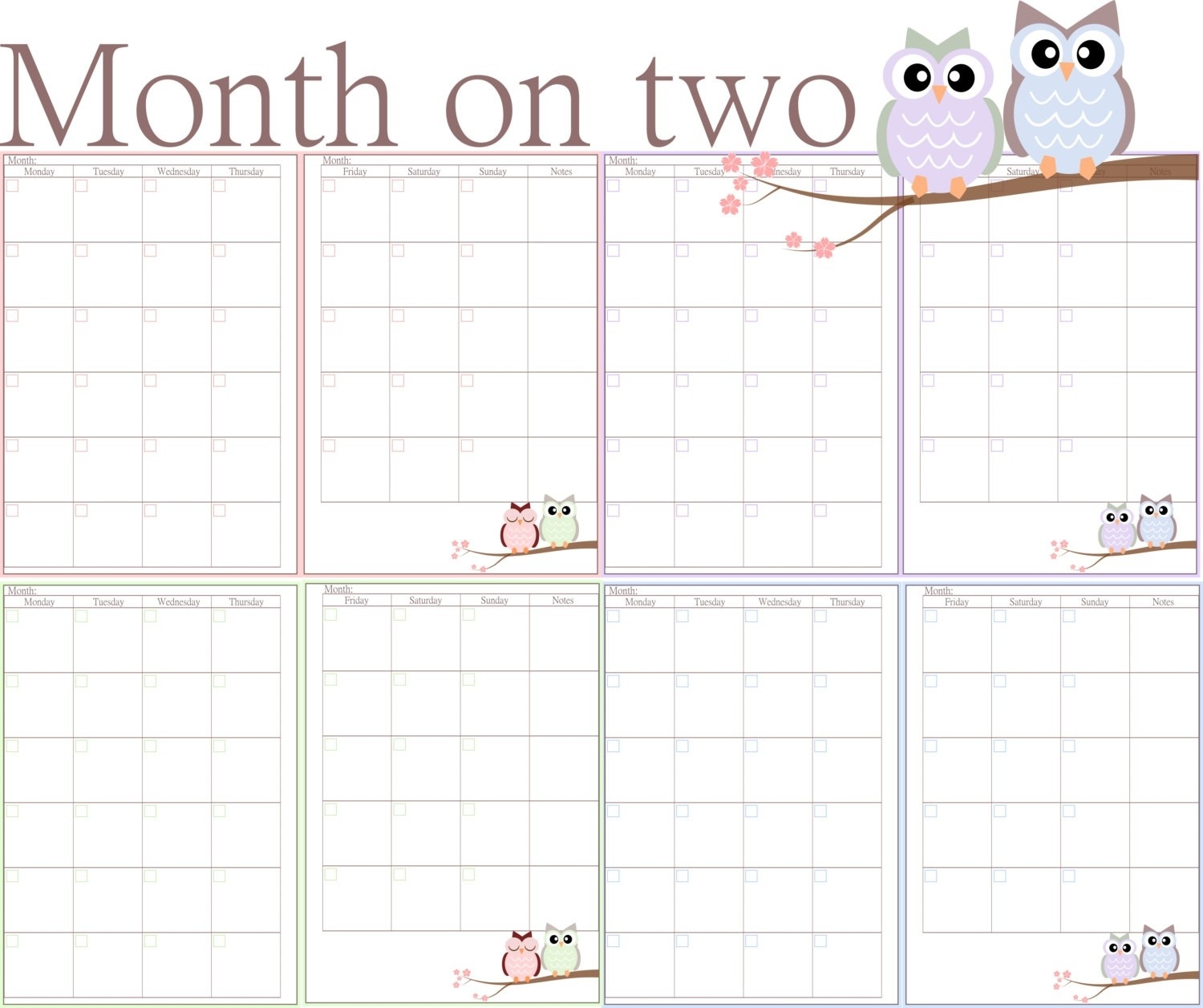 Free Printable Calendar Month View Archives - Hashtag Bg Calendar Month View Printable