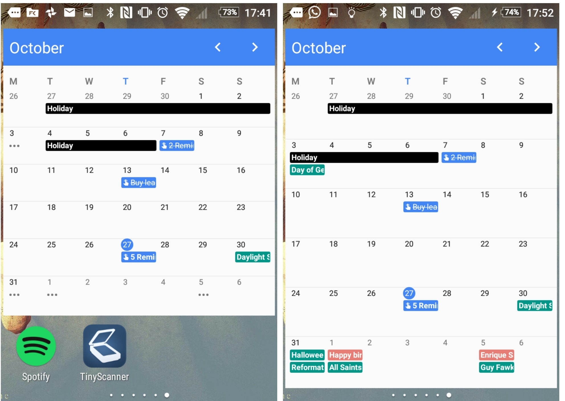 Google Calendar Version 5.6.2 Finally Brings A &#039;month&#039; Widget Calendar Get Month Android