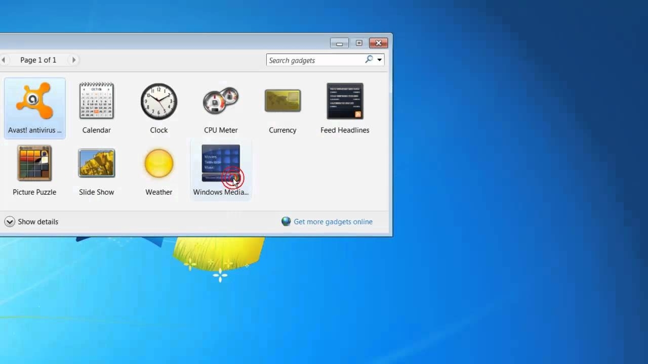 How To Put A Clock And Calendar On Your Desktop On Windows 7 - Youtube Calendar Icon On Desktop