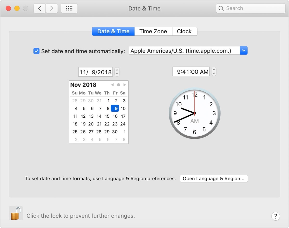 If The Date Or Time Is Wrong On Your Mac - Apple Support Calendar App Icon Shows Wrong Date