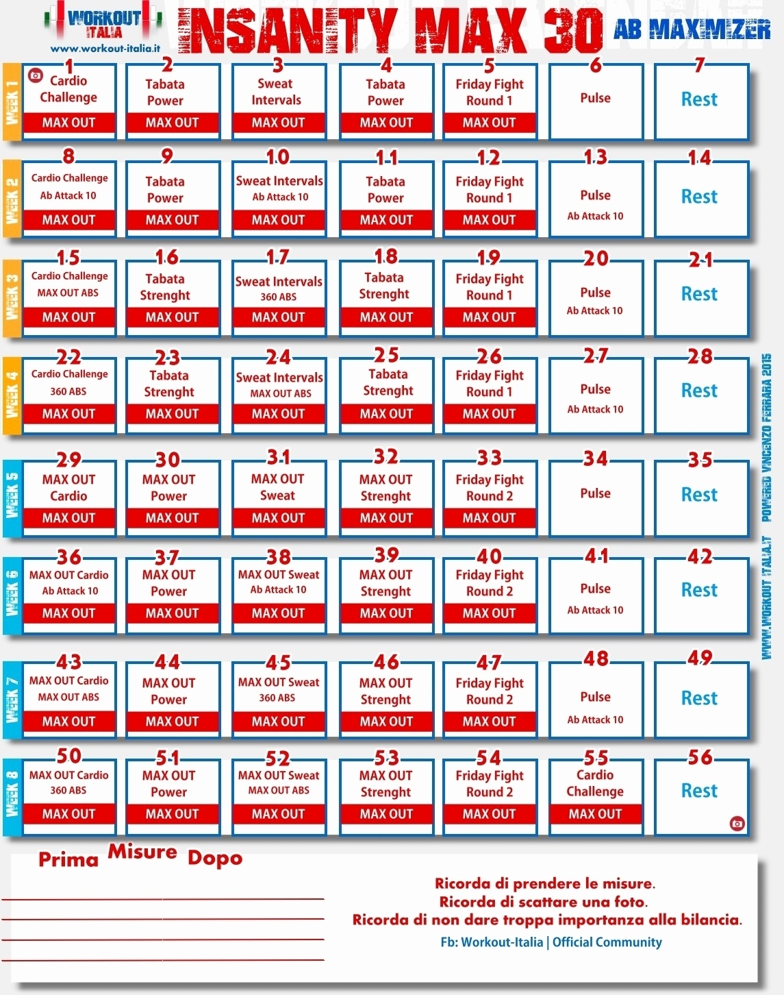 Printable Insanity Calendar Printable Word Searches