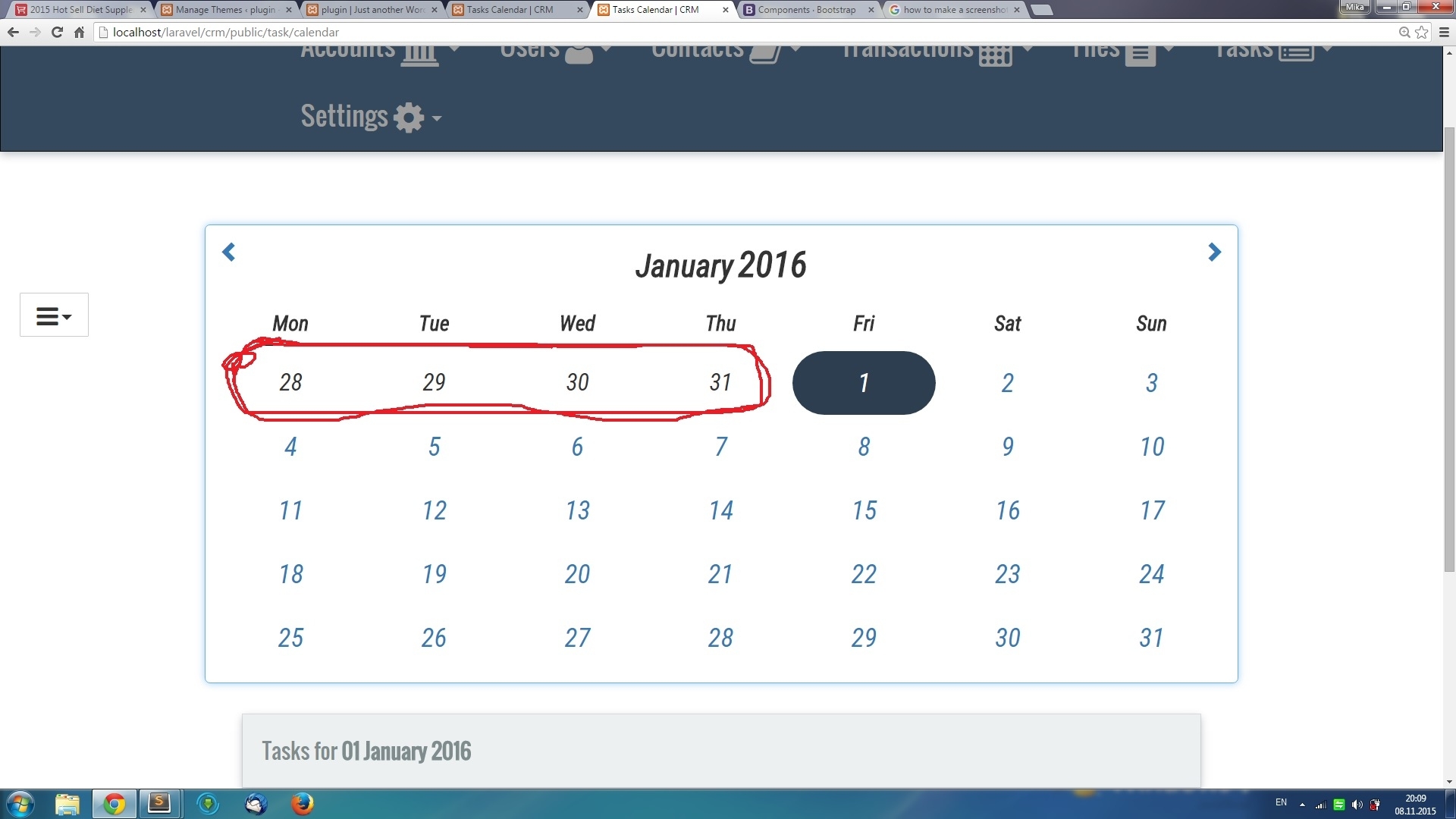 Jquery Datepicker Remove Days Of Previous Or Next Month From The Calendar Icon Jquery Datepicker