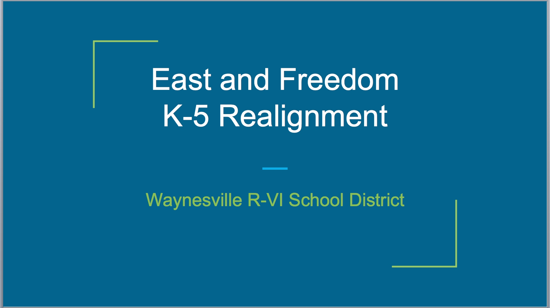 K-5 Realignment At East And Freedom / Home Impressive Waynesville R 6 School Calendar