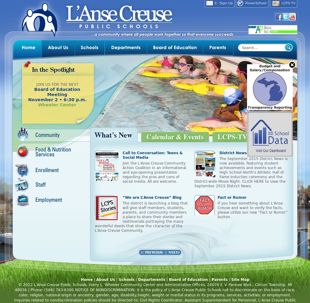 L&#039;anse Creuse Public Schools Competitors, Revenue And Employees Exceptional L&amp;#039;anse Creuse School Calendar