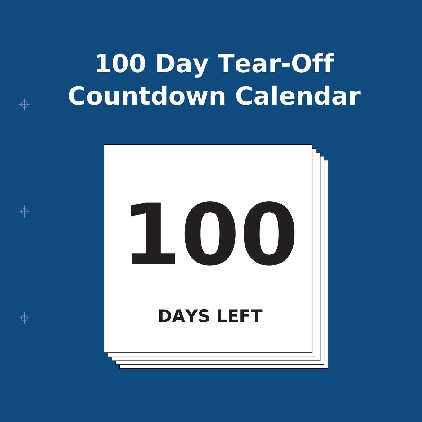 Large Print Bookshop Tear Off Countdown Calendar Uk