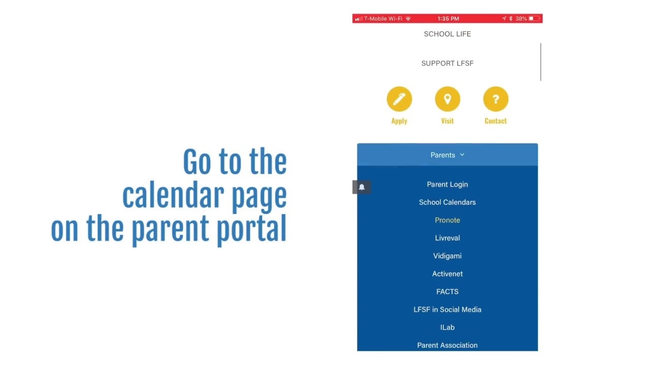 Lfsf- Add A School Calendar To Your Iphone - Youtube L&#039;ecole Bilingue School Calendar