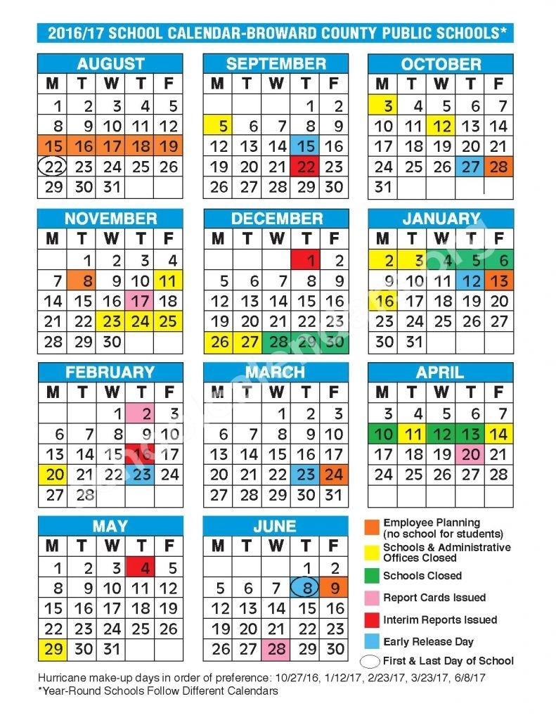 Lovely Illustration Broward Public School Calendar | Xsadclan Exceptional School Calendar In Broward County