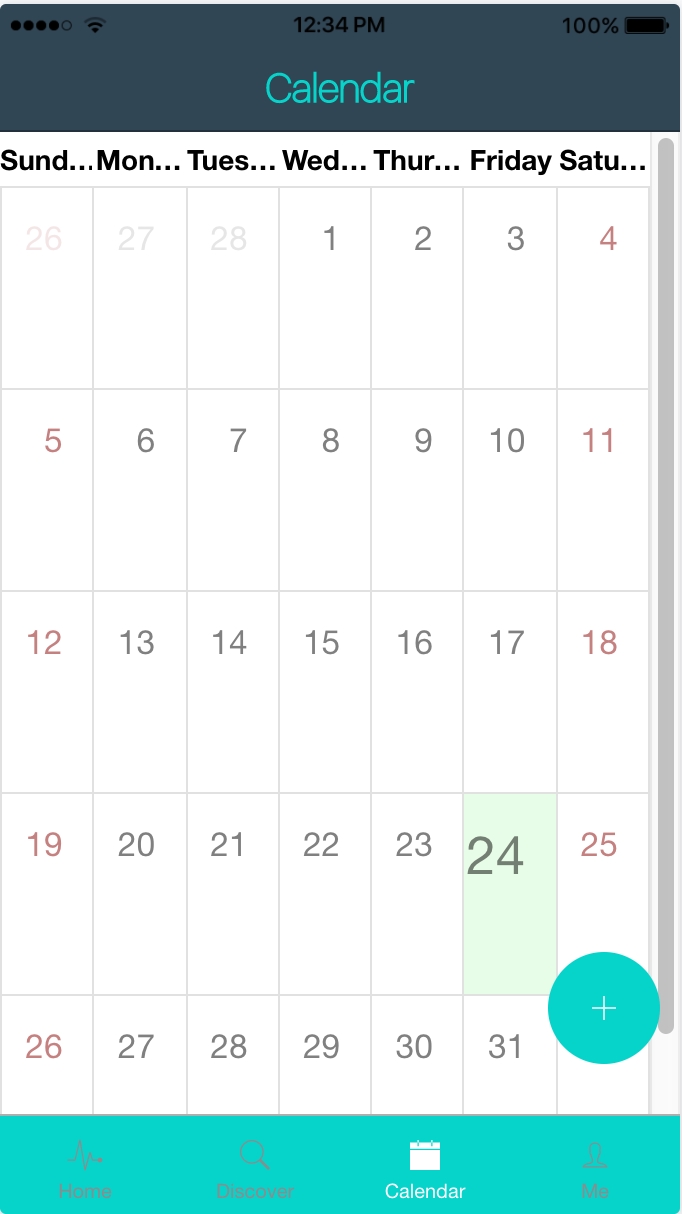 Making A Calendar With Ionic2 - Thielcole Angular 2 Calendar Template