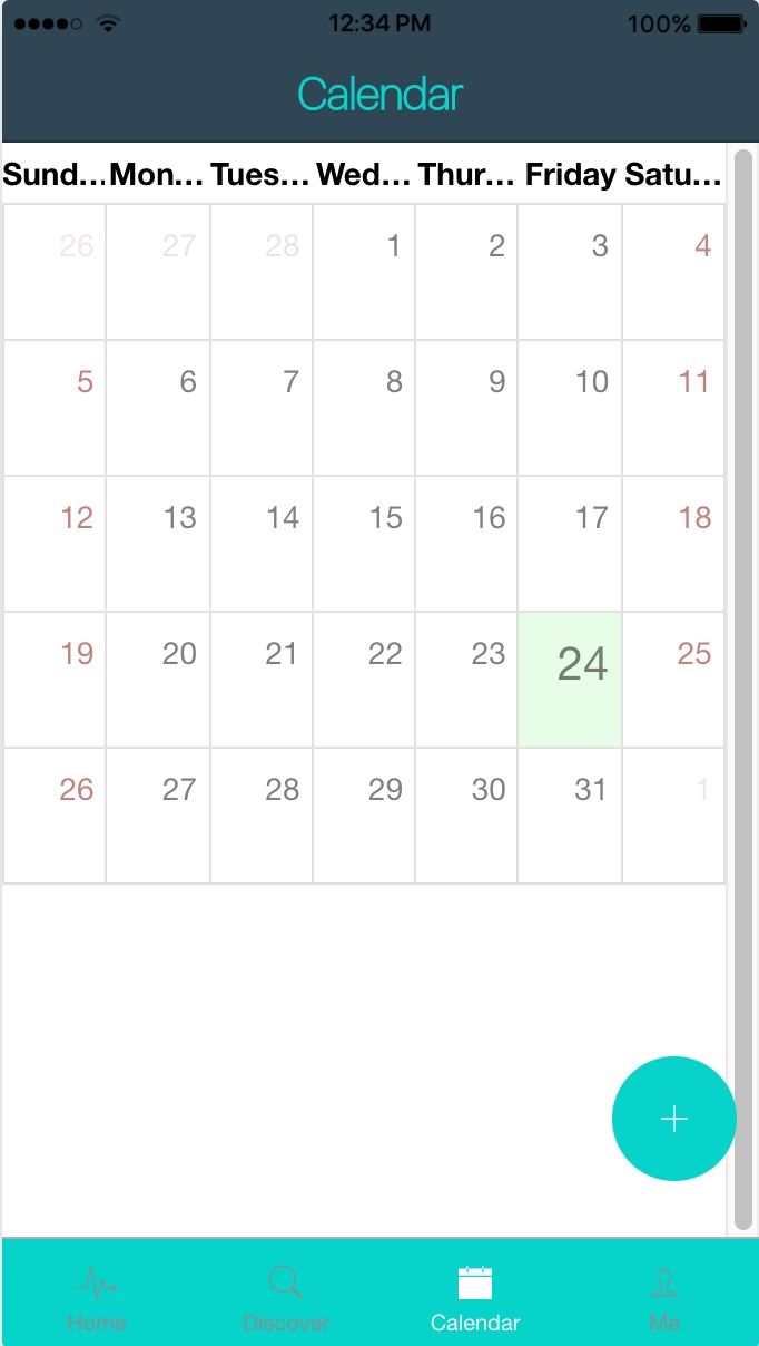 Making A Calendar With Ionic2 - Thielcole Angular 2 Calendar Template