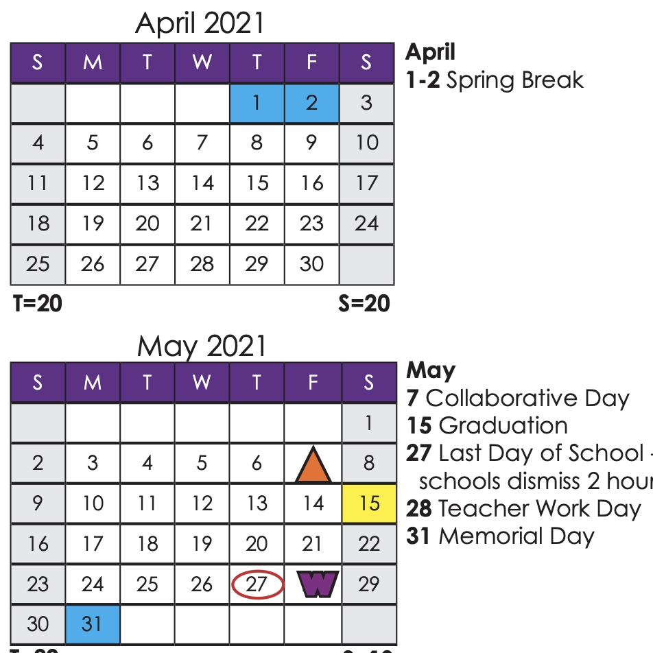 Mapleton Public Schools / Homepage Incredible Triple C School Calendar