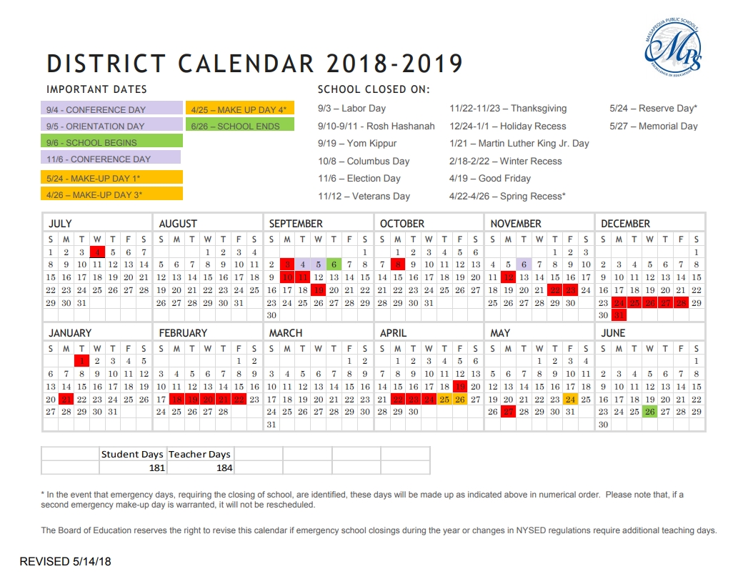 Massapequa Public Schools / Massapequa Schools Calendar Perky Boces 2 School Calendar