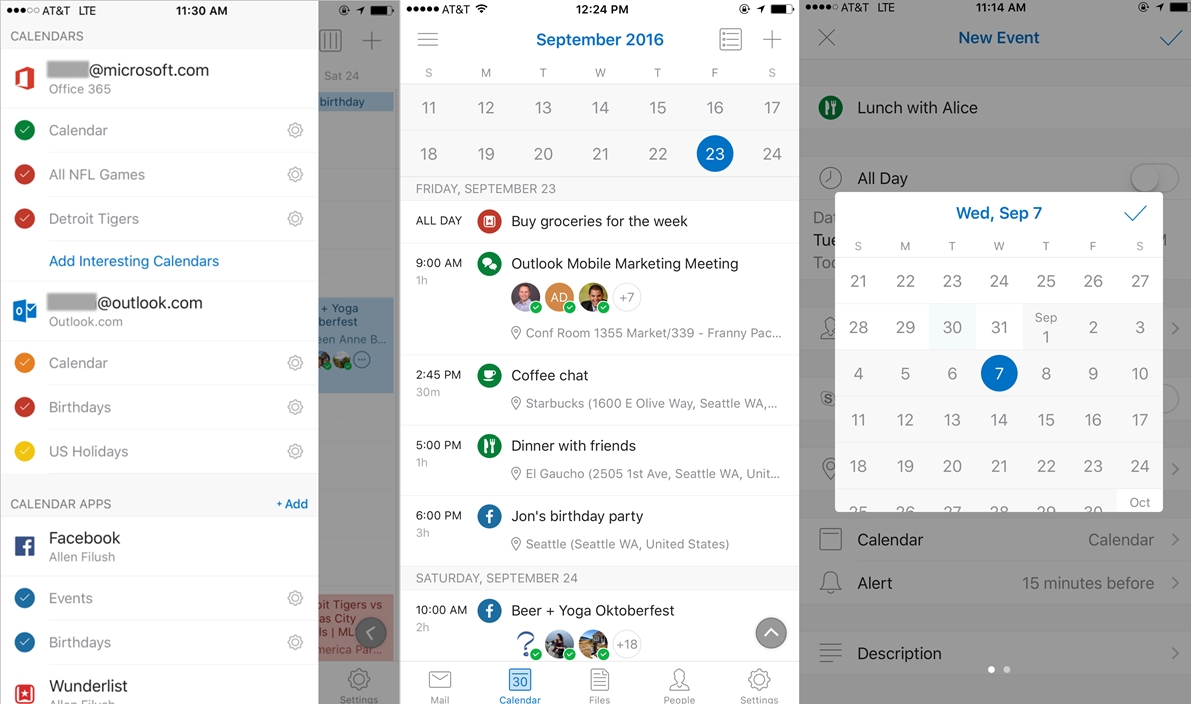 Microsoft Announces An Improved Outlook Calendar For Android And Ios Create A Countdown Calendar In Outlook