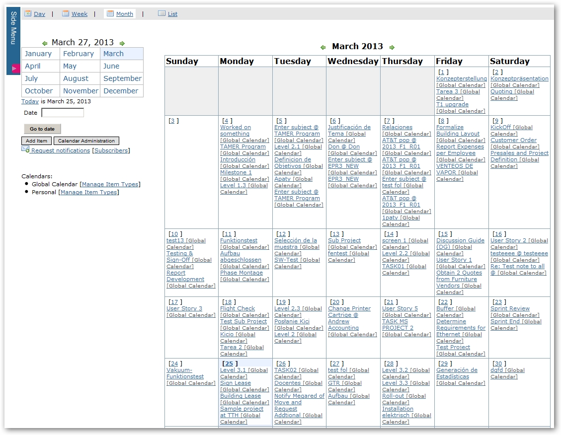 Openacs Calendar Java Calendar Last Week Of Month