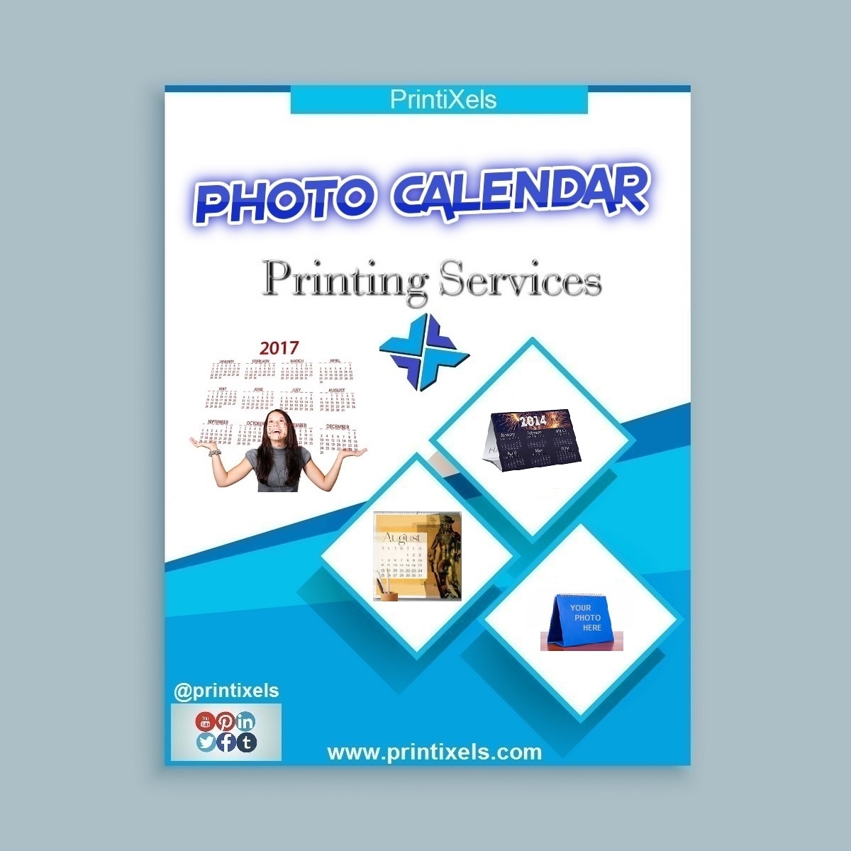 Photo Calendar Printing Services | Printixels™ Philippines The Calendar Printing Company