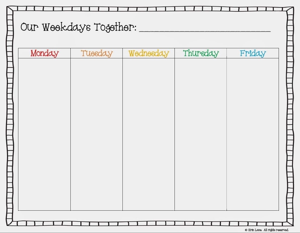 Pin By Marquitta Trimnell On Parenting | School Calendar, Planner Blank Calendar Weekdays Only