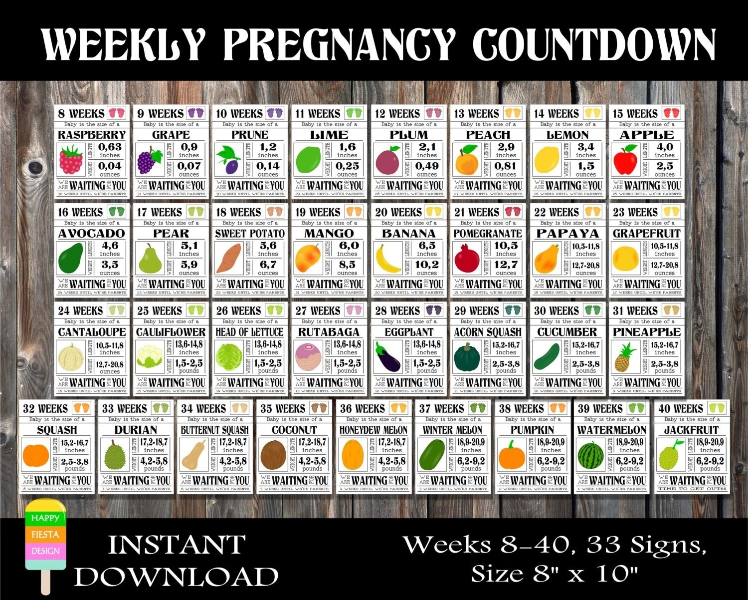 Printable Pregnancy Calendar Week By Week Printable Pregnancy Countdown Calendar In Weeks