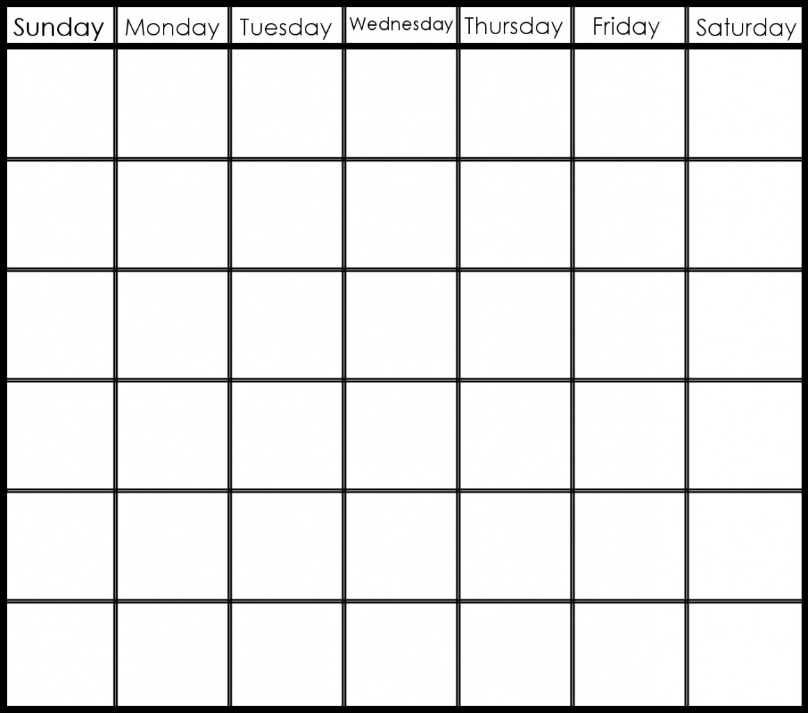 Printable Week Calendar Planner For Two Template Schedule Page | Smorad Week Of Calendar Template