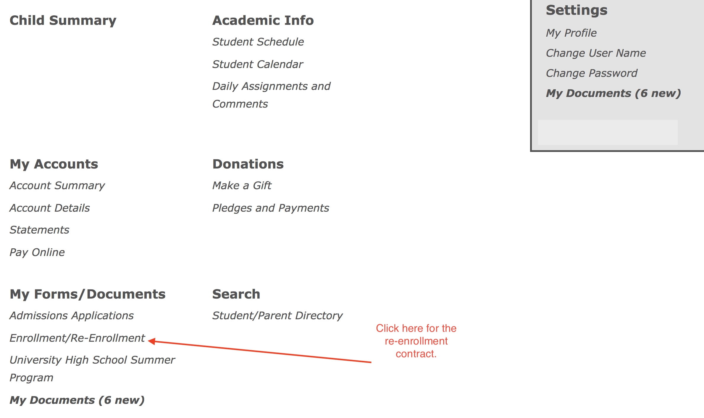 Re-Enrollment - University High School Extraordinary U High School Calendar