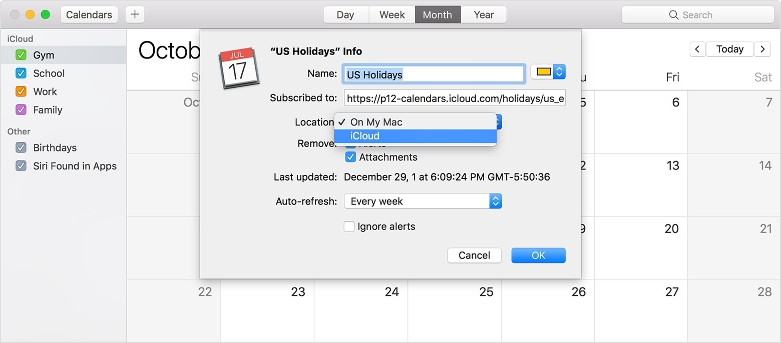 Remove Us Holidays Calendar Iphone • Printable Blank Calendar Template Apple Calendar Remove Holidays