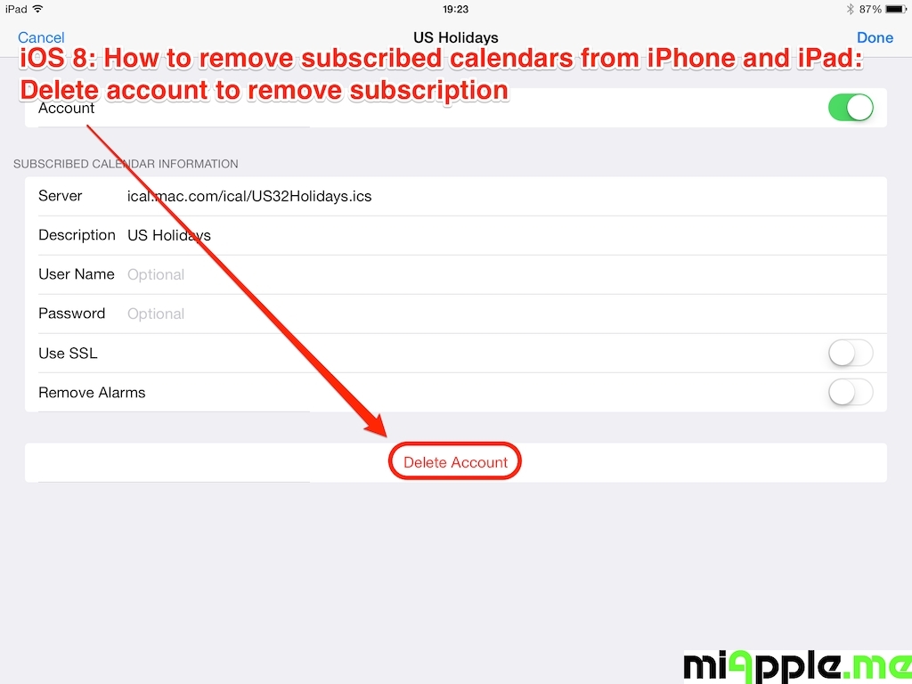 Remove Us Holidays Calendar Iphone • Printable Blank Calendar Template Iphone 8 Calendar Holidays