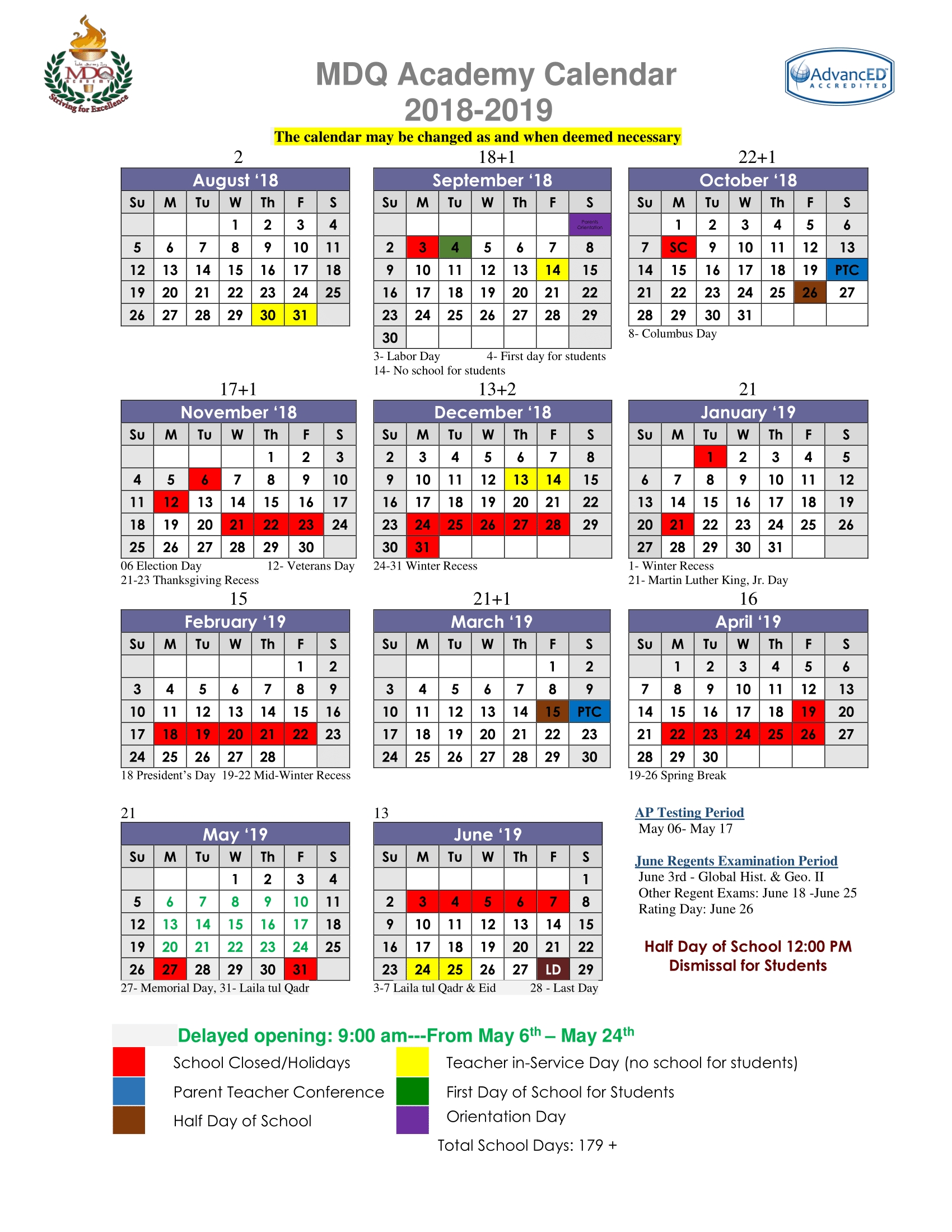 School Books - Mdq Academy Perky Boces 2 School Calendar