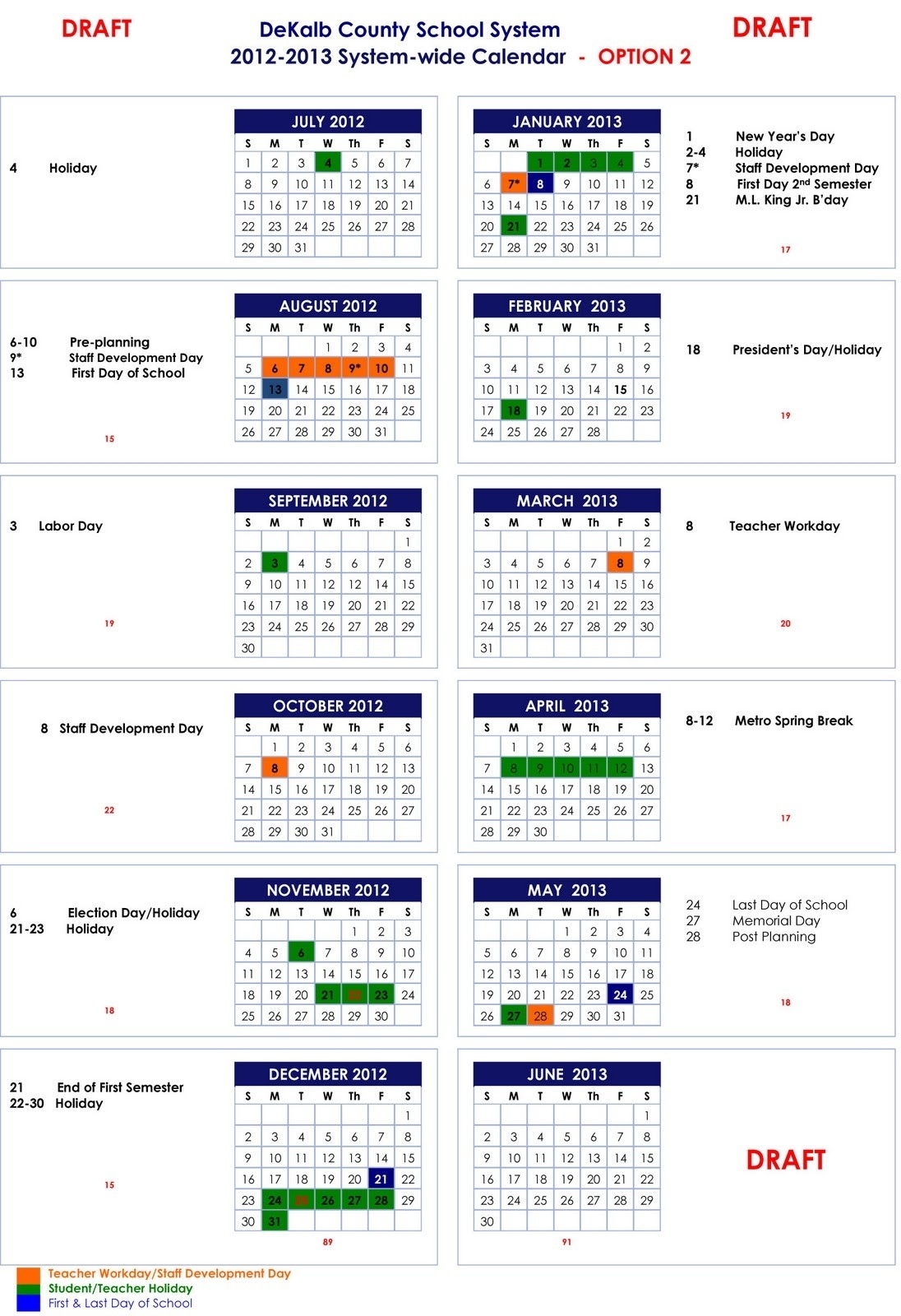Src 15 Leon County School Calendar - Calendar Exceptional School Calendar Leon County