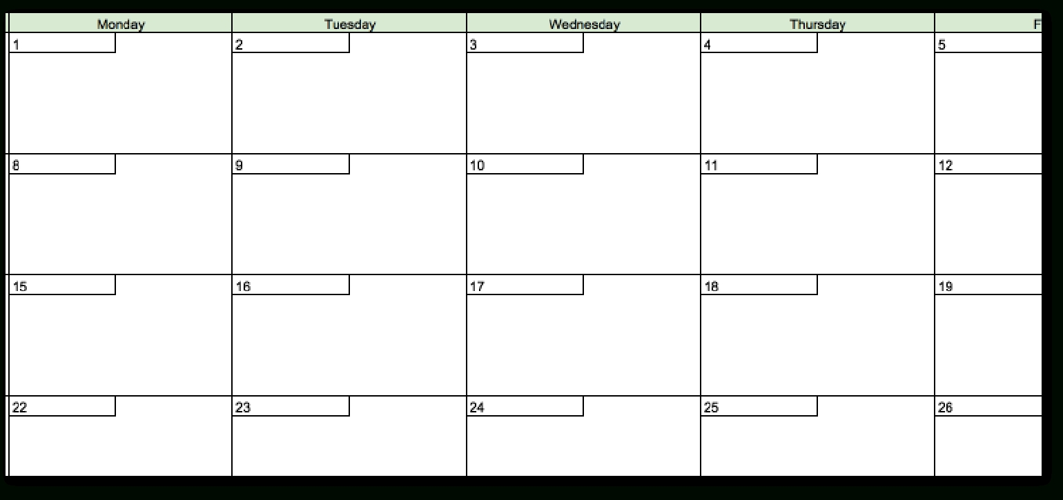 The Best 2019 Content Calendar Template: Get Organized All Year Calendar Template To Fill In