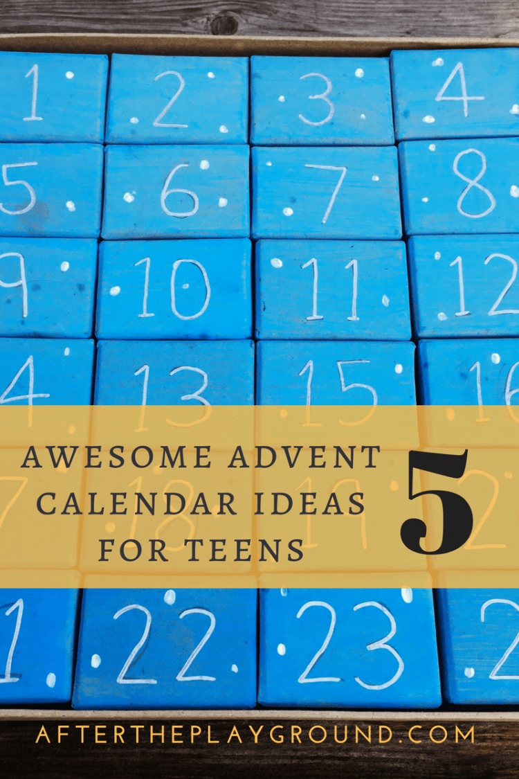 Top 5 Awesome Advent Calendar Ideas For Teens And Students Advent Calendar Quiz Template
