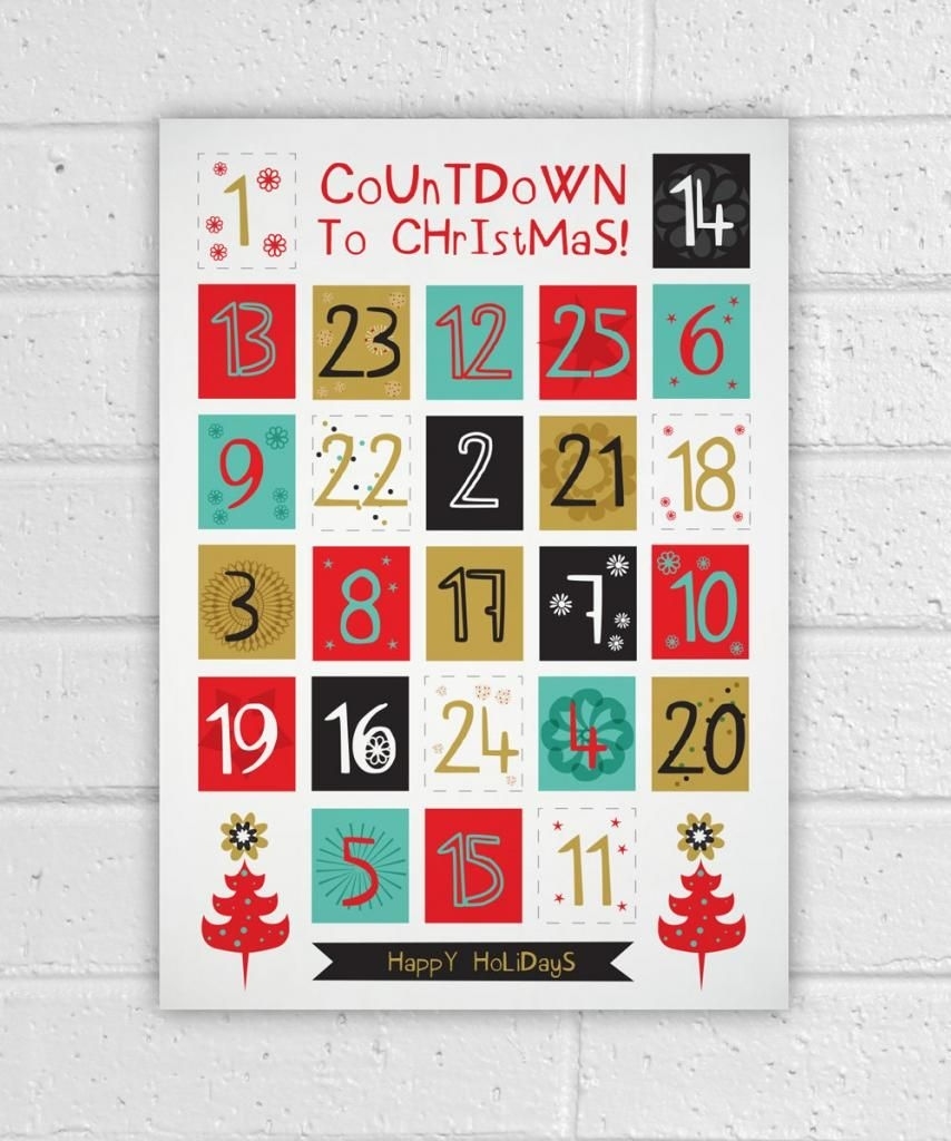 12 Advent Calendars To Help You Count The Days To Christmas Advent Calendar Countdown Or Count Up