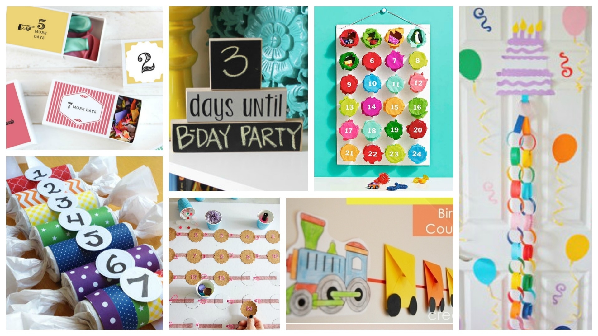 13 Diy Birthday Countdown Ideas Your Kid Will Love With Unique Design A Countdown Calendar