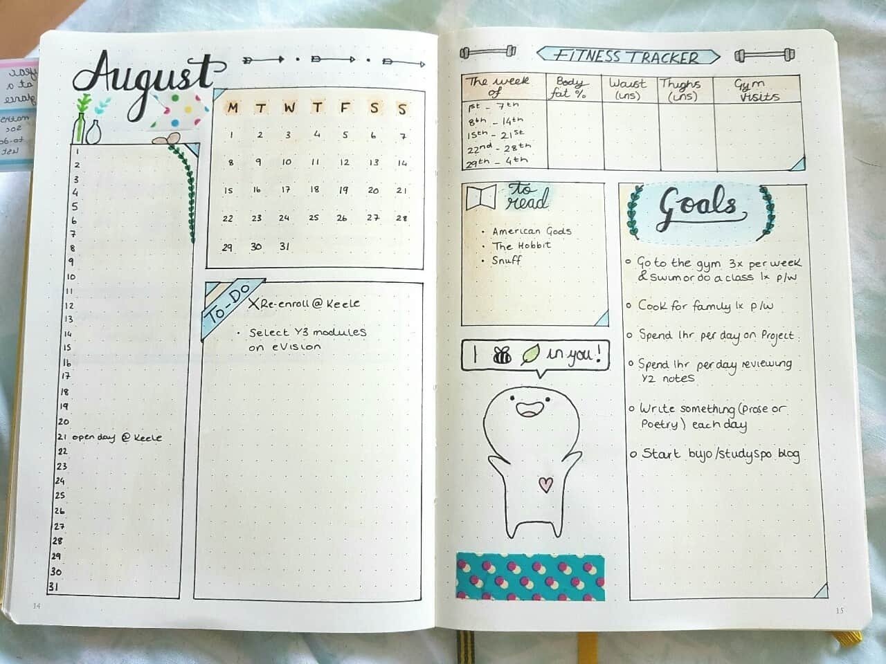 15 Monthly Spreads For Your Bullet Journal - Bullet Journal Addict Monthly Calendar Bullet Journal