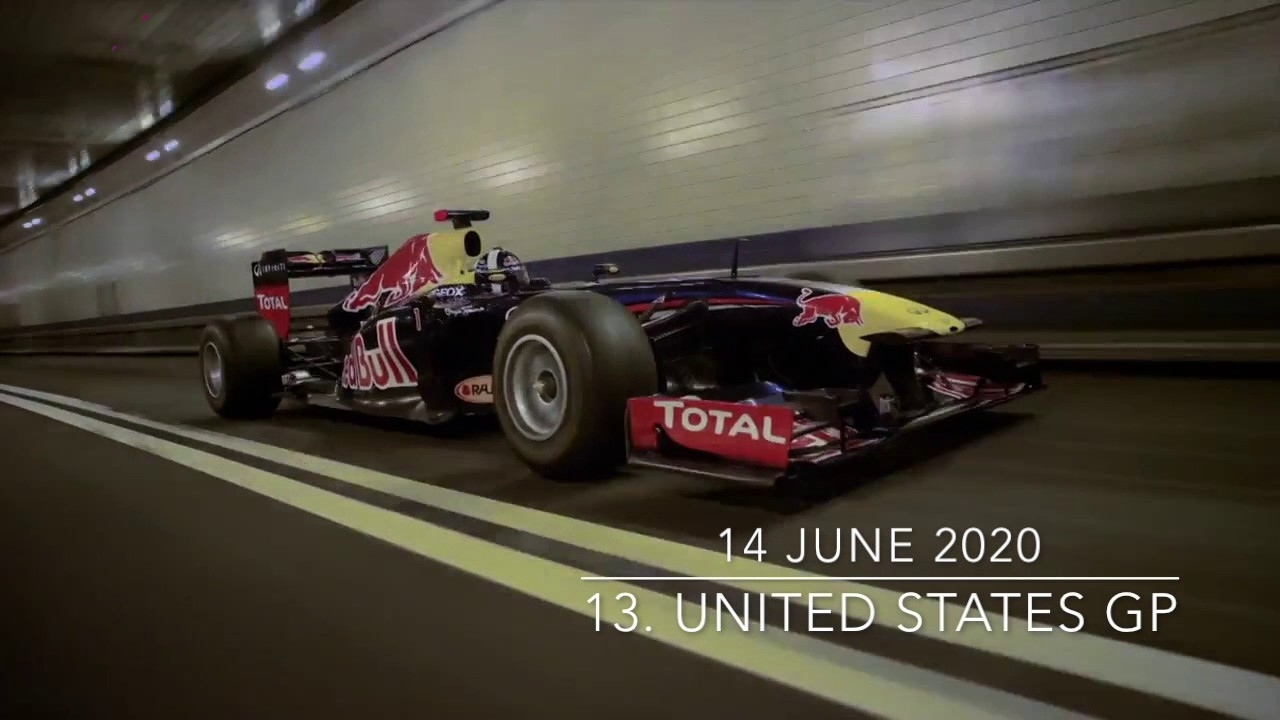 2020 F1 Season Calendar - Youtube Remarkable 2020 Formula 1 Calendar