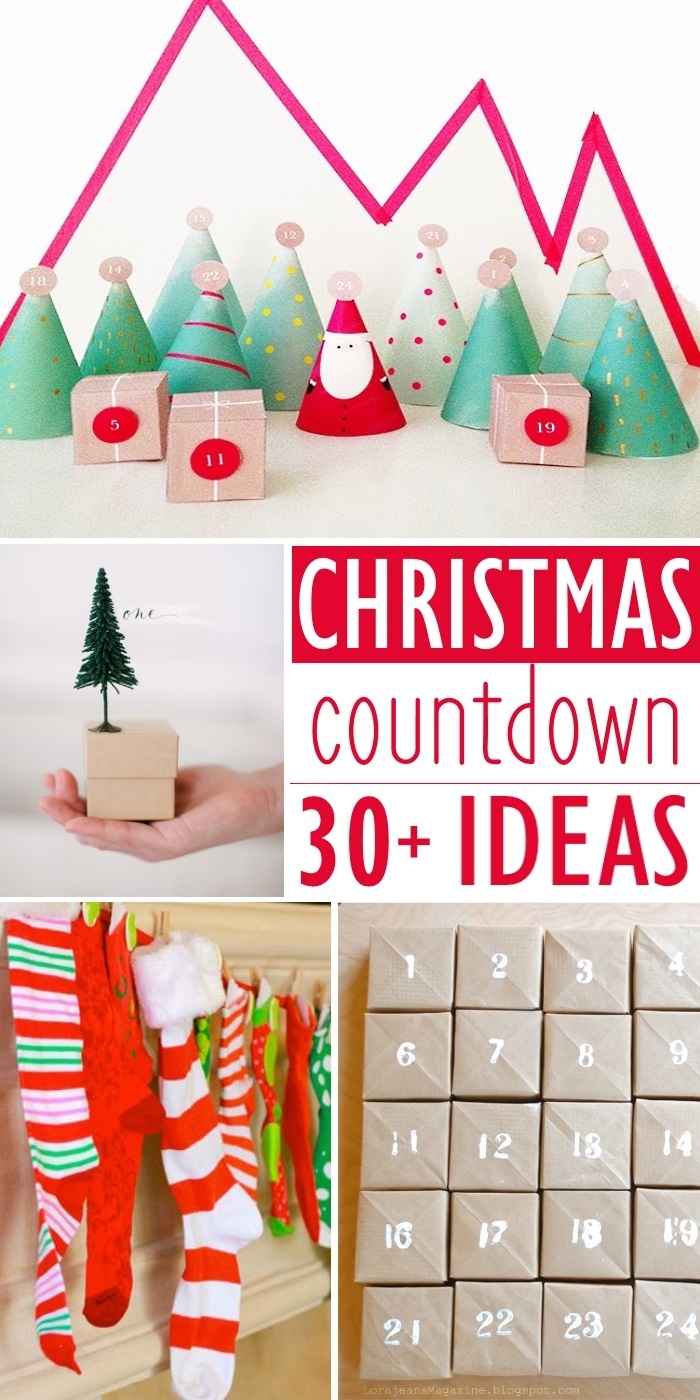 30 Magical Ways To Countdown To Christmas Advent Calendar Countdown Ideas