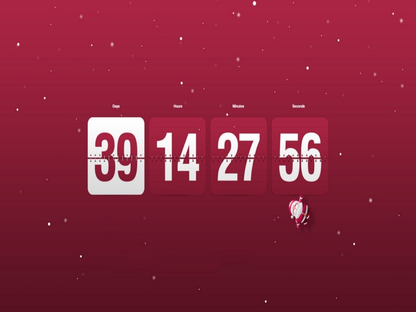 Countdown Calendar For Your Desktop Printable Blank Calendar Template
