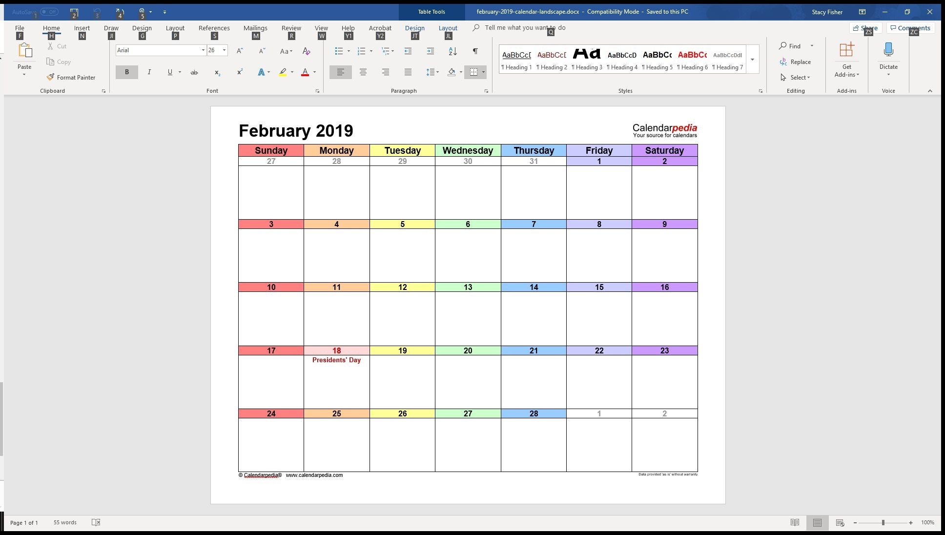 7 Top Place To Find Free Calendar Templates For Word Where Is A Calendar Template In Word