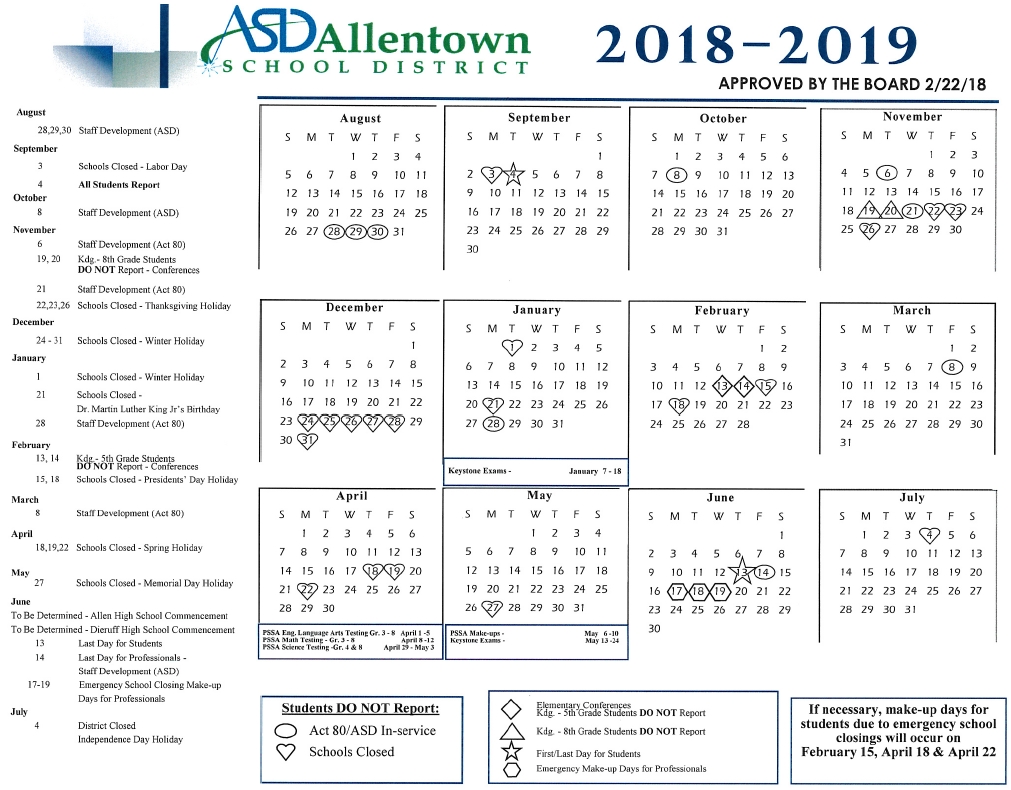 Remarkable School Calendar Allen Isd • Printable Blank Calendar Template